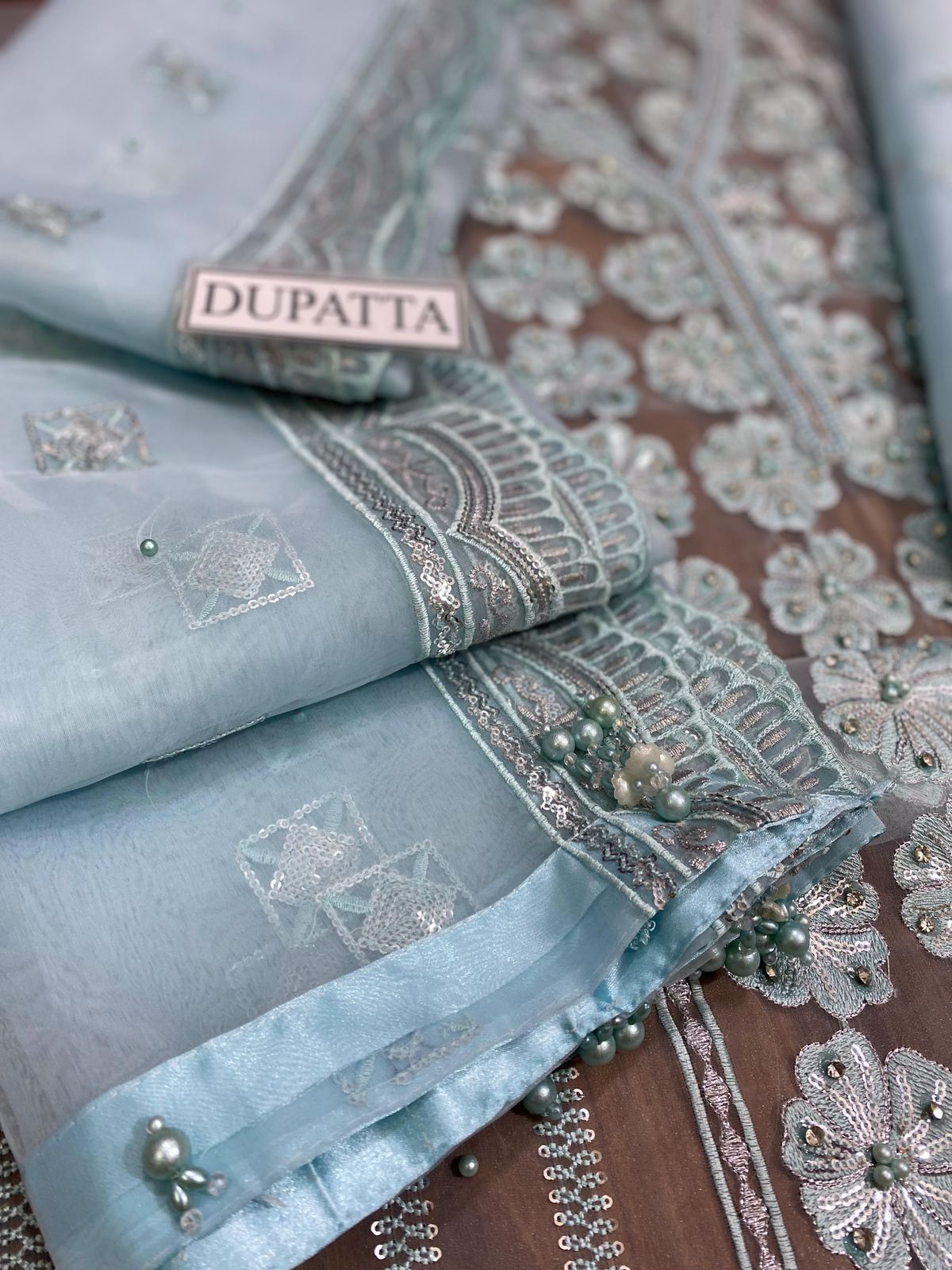 Organza 3 piece suit