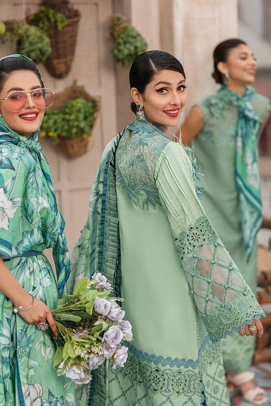 3-piece chikankari