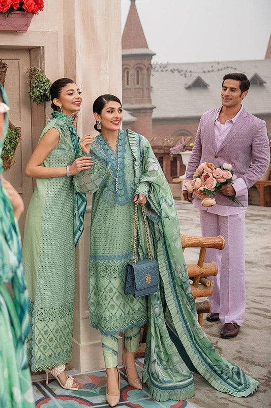 3-piece chikankari
