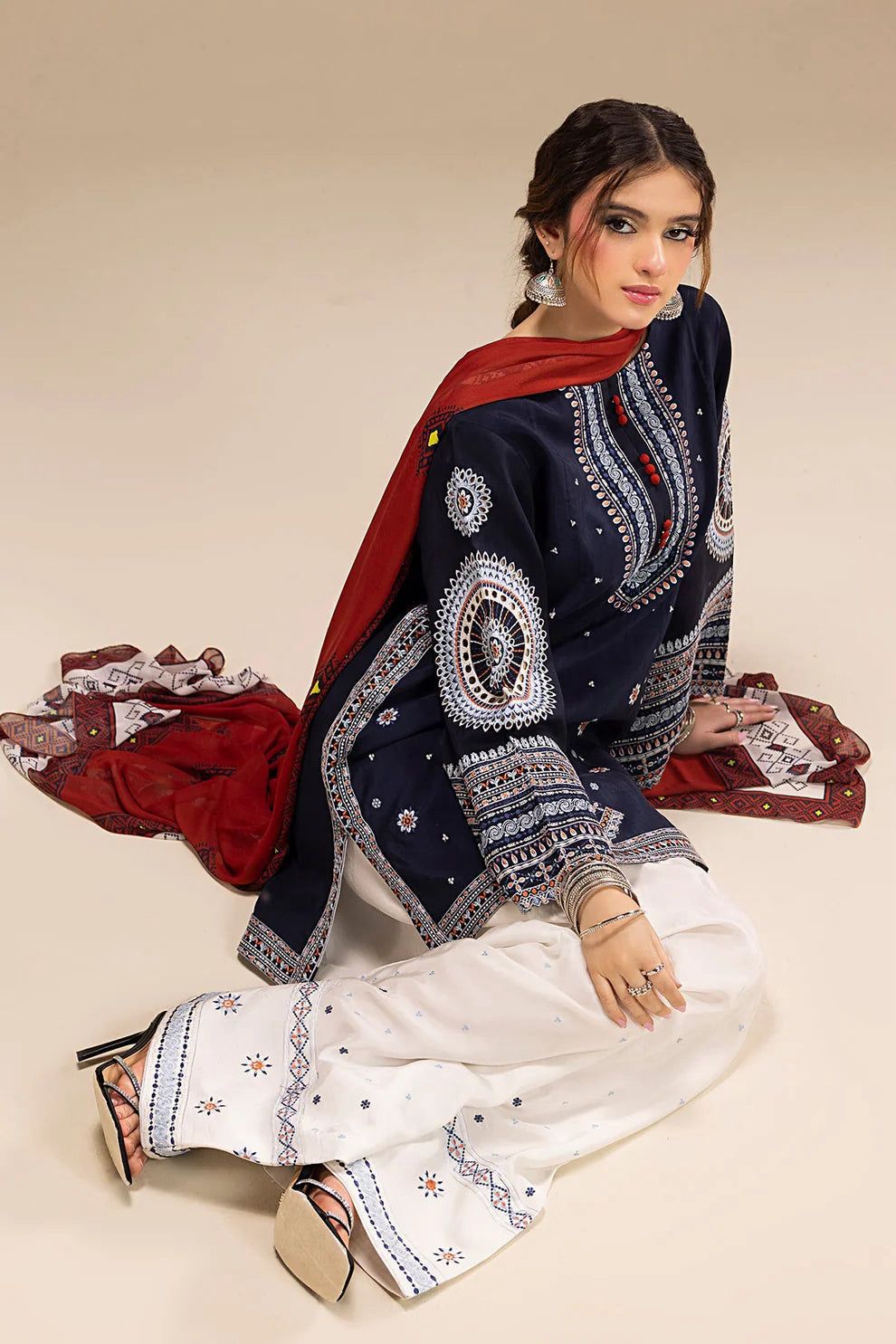 PREMIUM DHANAK 3-PIECE SUIT