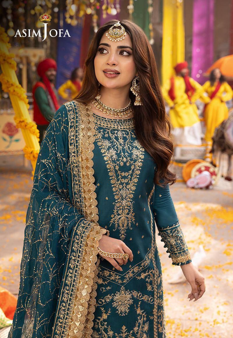 Organza Embriodered 3-PIECE SUIT