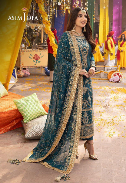 Organza Embriodered 3-PIECE SUIT