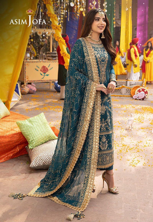 Organza Embriodered 3-PIECE SUIT