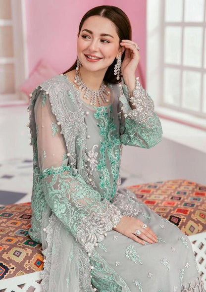 Organza Stone Work 3-Piece Suit