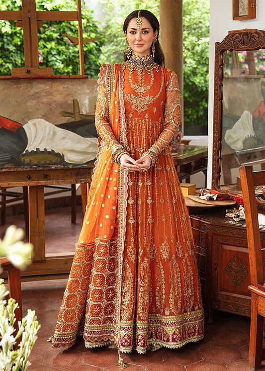 Net embroidered maxi