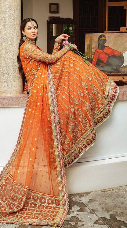 Net embroidered maxi