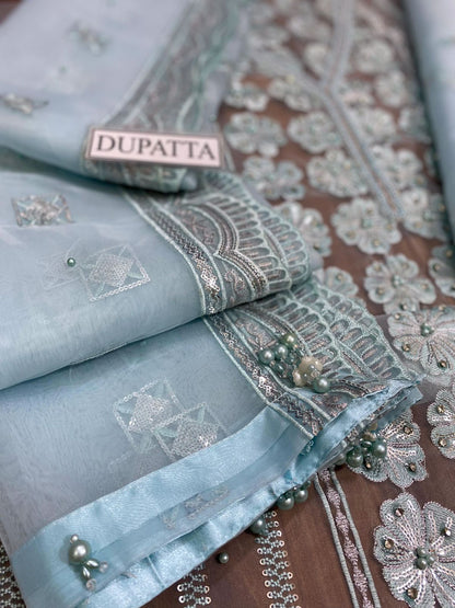 Organza 3 piece suit