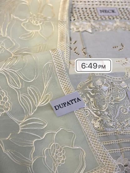 3 piece chikankari suit
